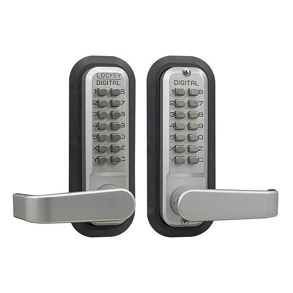 Lockey USA 2835SCDC Mechanical Keyless Lever Lock: Secure Your Home with Advanced Technology
