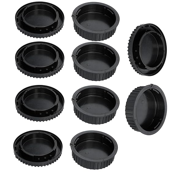 Fotasy 5 Pack F Mount Rear Lens Cap Set for Nikon DSLR - Protect Your Nikkor Lenses & CCD Sensor - View 4 of 6