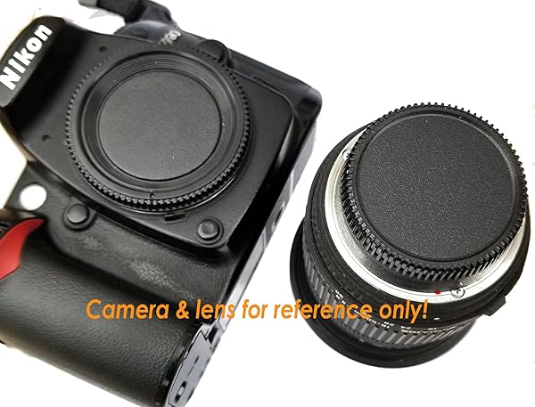 Fotasy 5 Pack F Mount Rear Lens Cap Set for Nikon DSLR - Protect Your Nikkor Lenses & CCD Sensor - View 6 of 6
