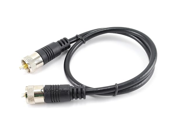 CABLESONLINE.COM ATLANTIC COMPUTERTECH Buy CablesOnline 2ft RG8x Coax UHF Male to Male Antenna Cable (R-U002) - High Quality & Durable - View 3 of 4