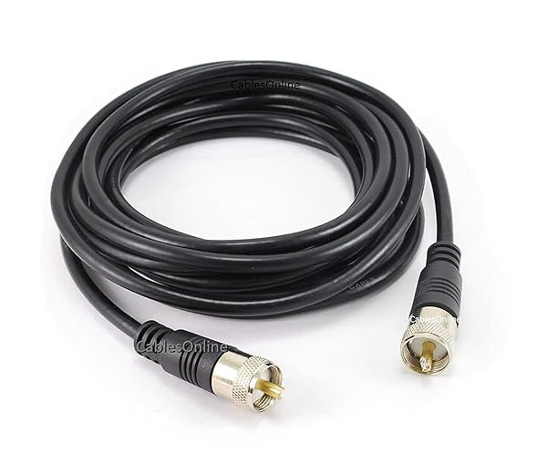CABLESONLINE.COM ATLANTIC COMPUTERTECH Buy CablesOnline 15ft RG8x Coax UHF Male to Male Antenna Cable (R-U015) - High Quality & Durable - View 2 of 4