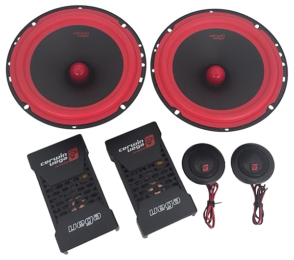 CERWIN-VEGA! "Upgrade Your Ride: Cerwin Vega V465C 6.5" 400W Component Car Audio Speakers - 2-Way Performance"