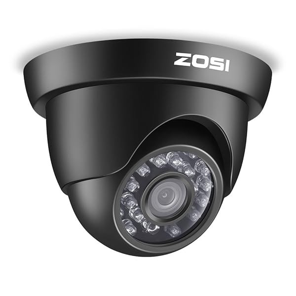ZOSI ZOSI 720P HD CCTV Camera - 4-in-1 Security System with Day/Night Vision for TVI, AHD, CVI, CVBS DVRs - View 2 of 10