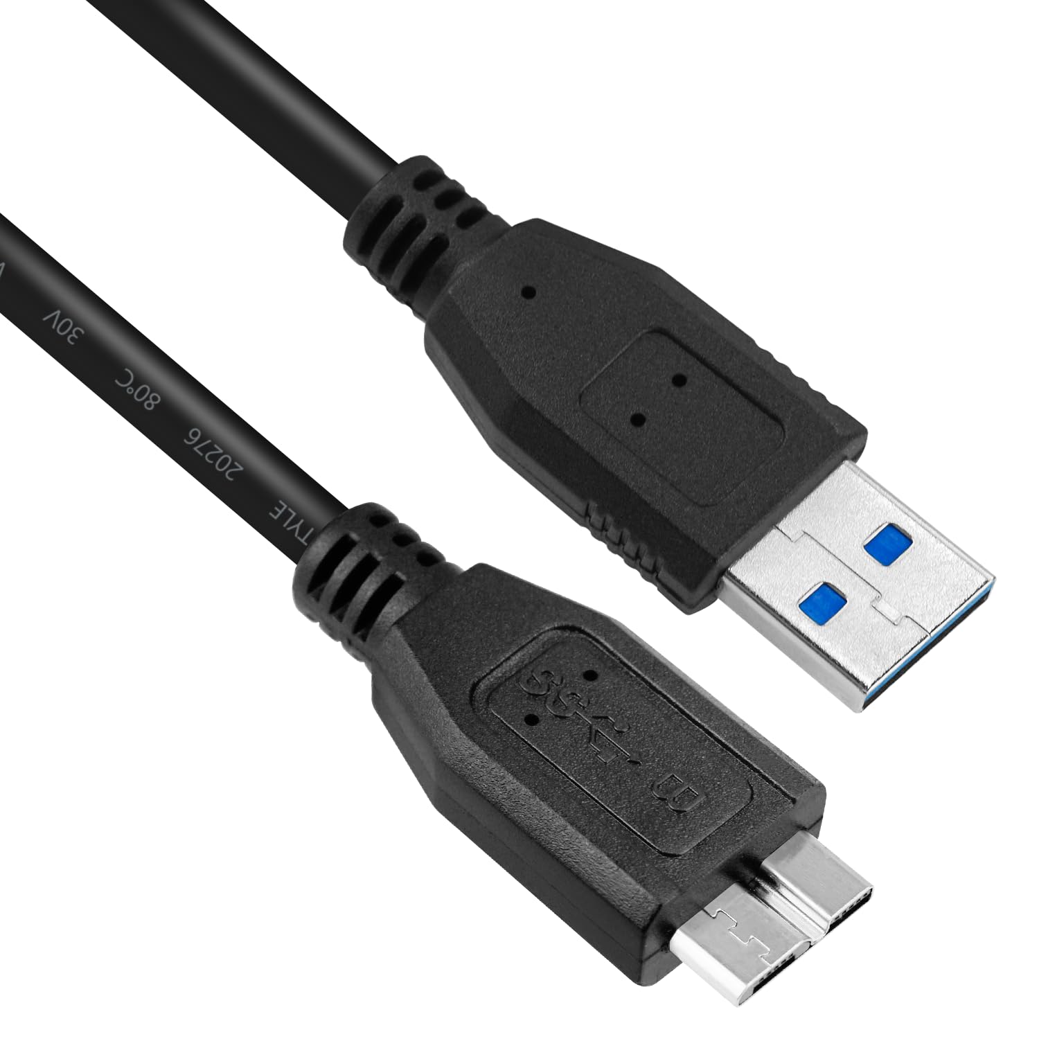 MaxLLTo MaxLLTo 6Feet USB 3.0 Data Cable for Western Digital WD My Book External Hard Drive Fast Charging and Data Transfer