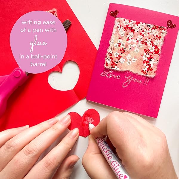 SAKURA Sakura Quickie Glue Pens - Precision Liquid Glue for Crafting - 6 Pack with 0.7mm Tip for Pinpoint Application - View 4 of 8