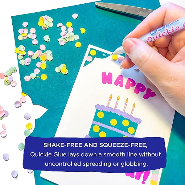 SAKURA Sakura Quickie Glue Pens - Precision Liquid Glue for Crafting - 6 Pack with 0.7mm Tip for Pinpoint Application - View 5 of 8