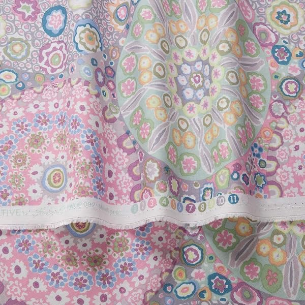 Freespirit Fabrics Kaffe Fassett Collective Quarry Millefiore Grey Fabric by the Yard for Quilting and Sewing Projects - View 2 of 4