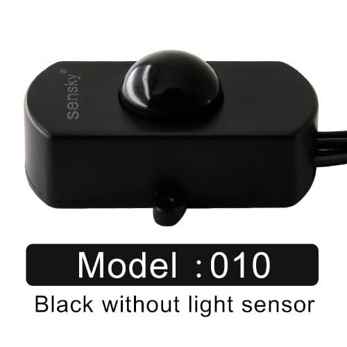 Sensky SENSKY BS010H Mini PIR Motion Sensor Switch for Gun Safe & Cabinet LED Lighting - 12V to 30V, 3A, Black - View 3 of 8