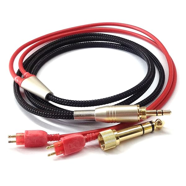 NewFantasia 1.5m Replacement Audio Upgrade Cable for Sennheiser HD650, HD600 & HD580 Headphones - View 2 of 5
