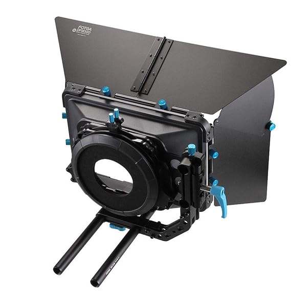 FOTGA Fotga DP3000 M3 Matte Box: Perfect for 15mm Rail Follow Focus on DSLR & Mirrorless Cameras