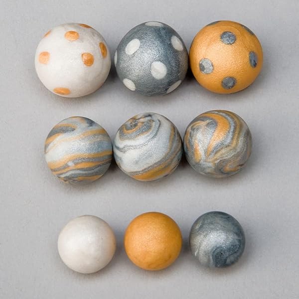 Sculpey Polyform Sculpey Tools Round Bead Maker Set - 11 Piece Polymer Clay Jewelry Tool for Perfectly Round Beads in 3 Sizes - View 5 of 6