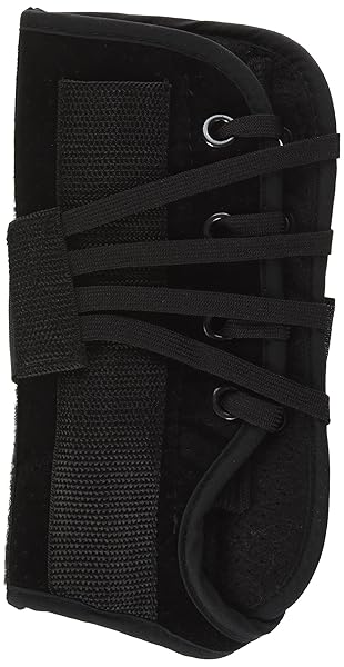 Bilt-Rite Mastex Health Bilt-Rite Mastex Health Large Black Lace-Up Left Hand Wrist Support for Pain Relief and Stability