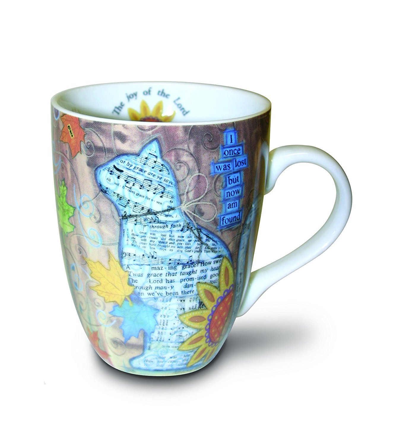 Divinity Boutique Divinity Boutique Autumn Cat Boxed Ceramic Mug 22188 Perfect Gift for Cat Lovers