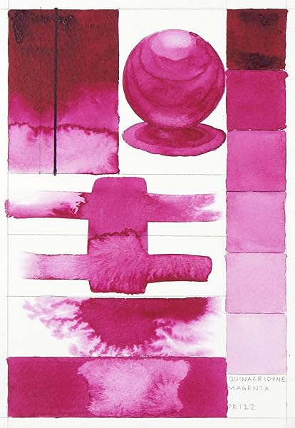 GOLDEN QoR Artist Watercolors: Quinacridone Magenta 11ml Tube - Professional Transparent Paint by GOLDEN - View 6 of 7