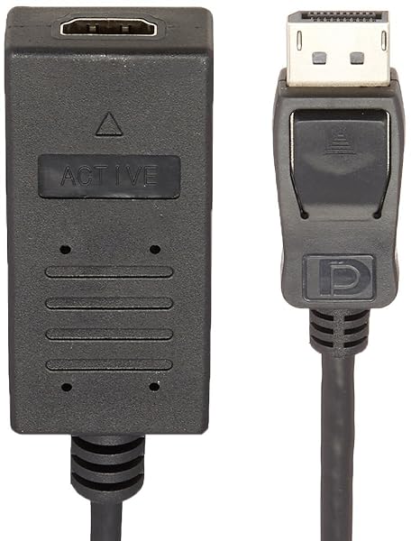 VisionTek VisionTek DisplayPort to HDMI 4K Active Adapter (M/F) - High-Quality Video Connection - View 4 of 5