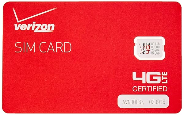 Verizon Verizon Nano SIM Card 4G LTE for Samsung Galaxy S6 & S6 Edge - Fast NFC Connectivity