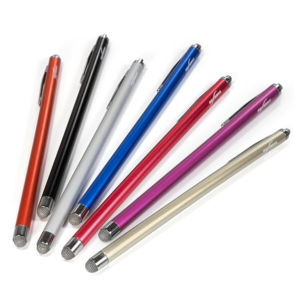BoxWave BoxWave Stylus Pen for Kindle Fire 1st Gen 2011 EverTouch Slimline Capacitive Stylus with FiberMesh Tip Winter White - View 4 of 4