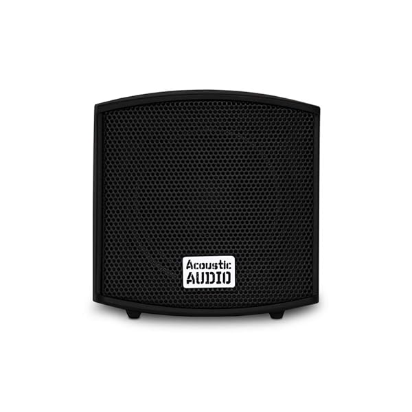 Acoustic Audio by Goldwood Acoustic Audio AA321B Indoor Speakers - 400W Black Bookshelf Pair for Superior Sound - View 4 of 6