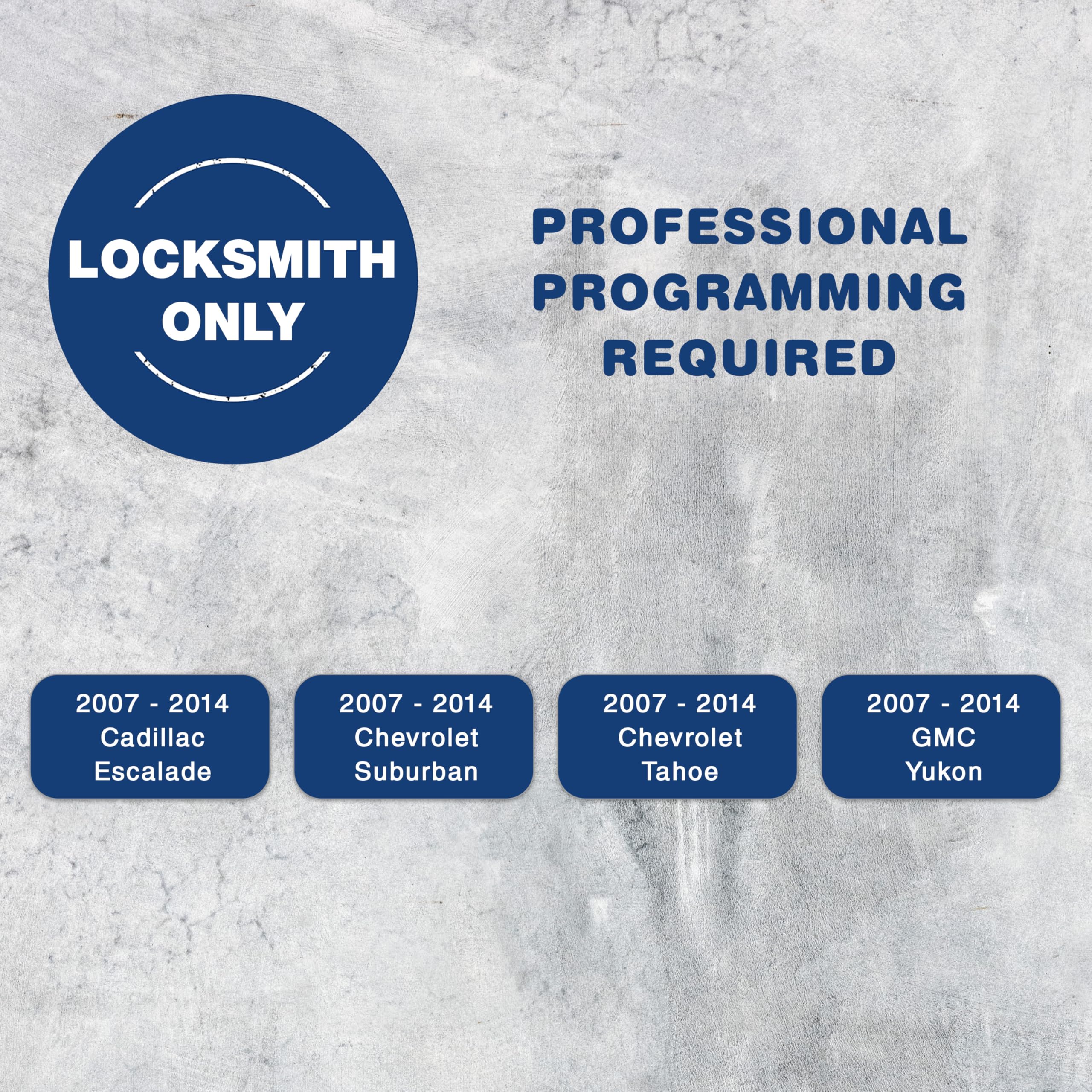 KeylessOption Keyless Entry Remote Control Car Key Fob Replacement Pack of 2 for 15913427 - View 4 of 8