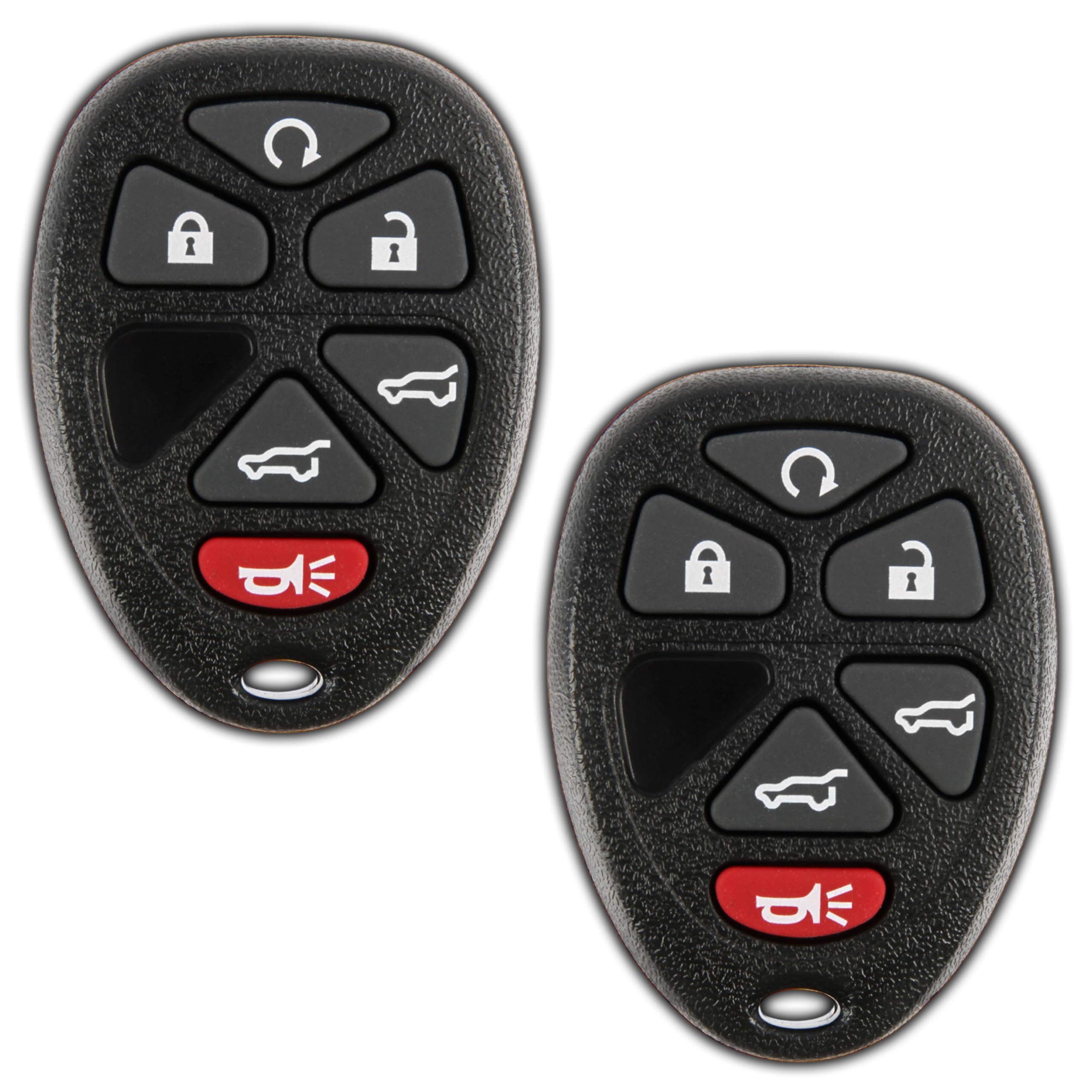 KeylessOption Keyless Entry Remote Control Car Key Fob Replacement Pack of 2 for 15913427