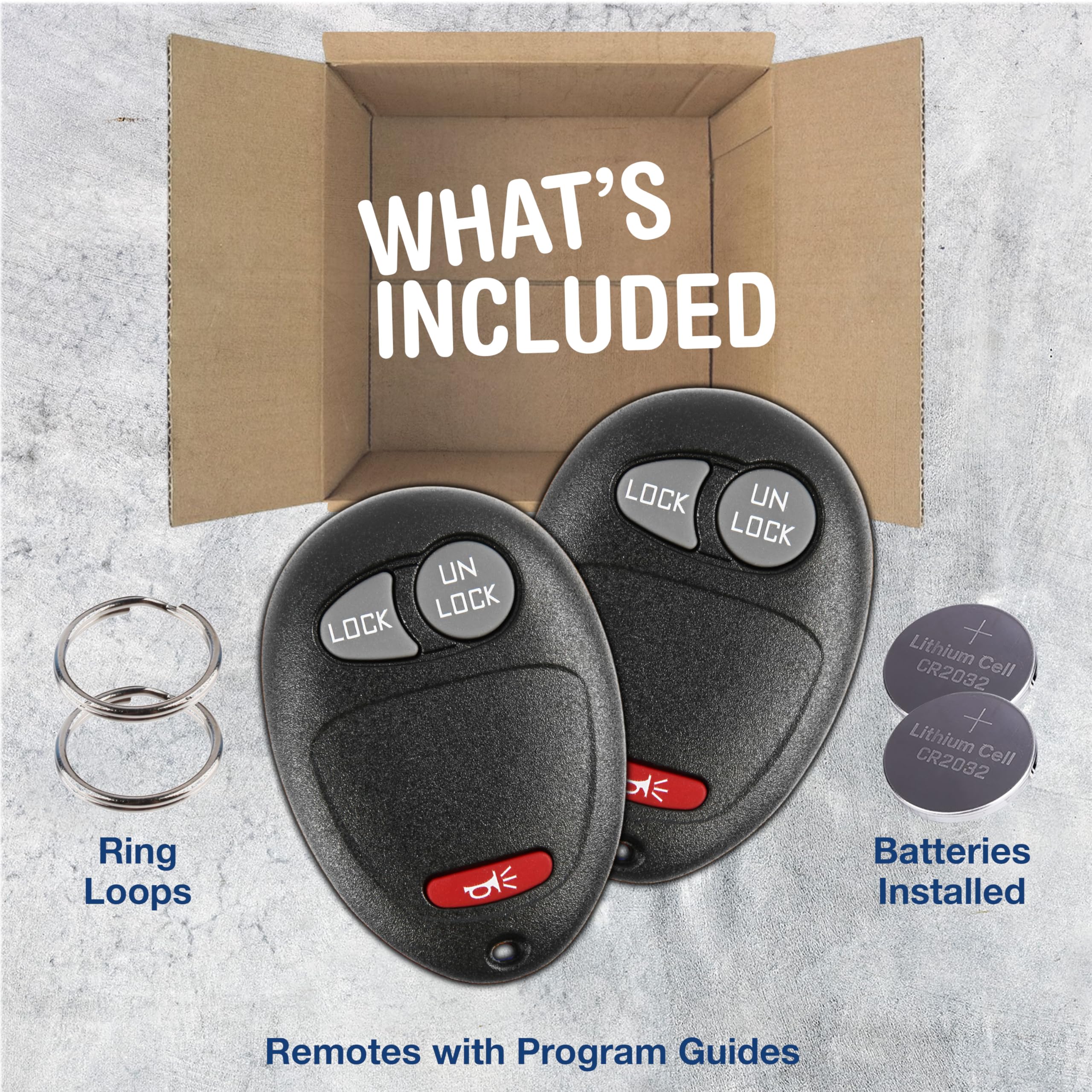 KeylessOption 3 Button Keyless Entry Remote Control Key Fob Compatible with L2C0007T for Fast and Easy Access - View 3 of 8