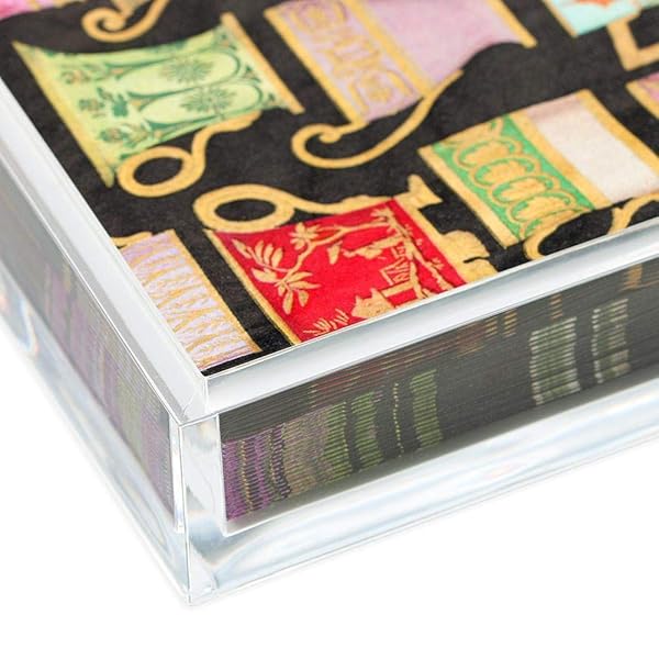 Caspari Caspari Clear Acrylic Luncheon Napkin Holder - Stylish & Durable Table Decor - View 3 of 4