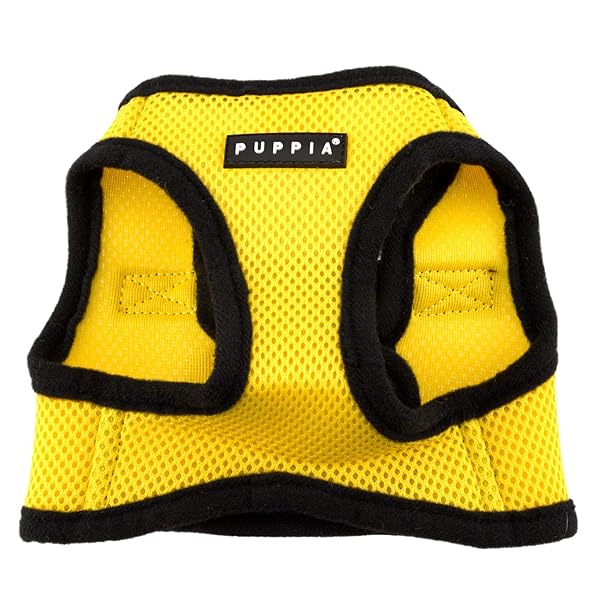Puppia PUPPIA International Soft B Vest Harness Medium Yellow for Dogs