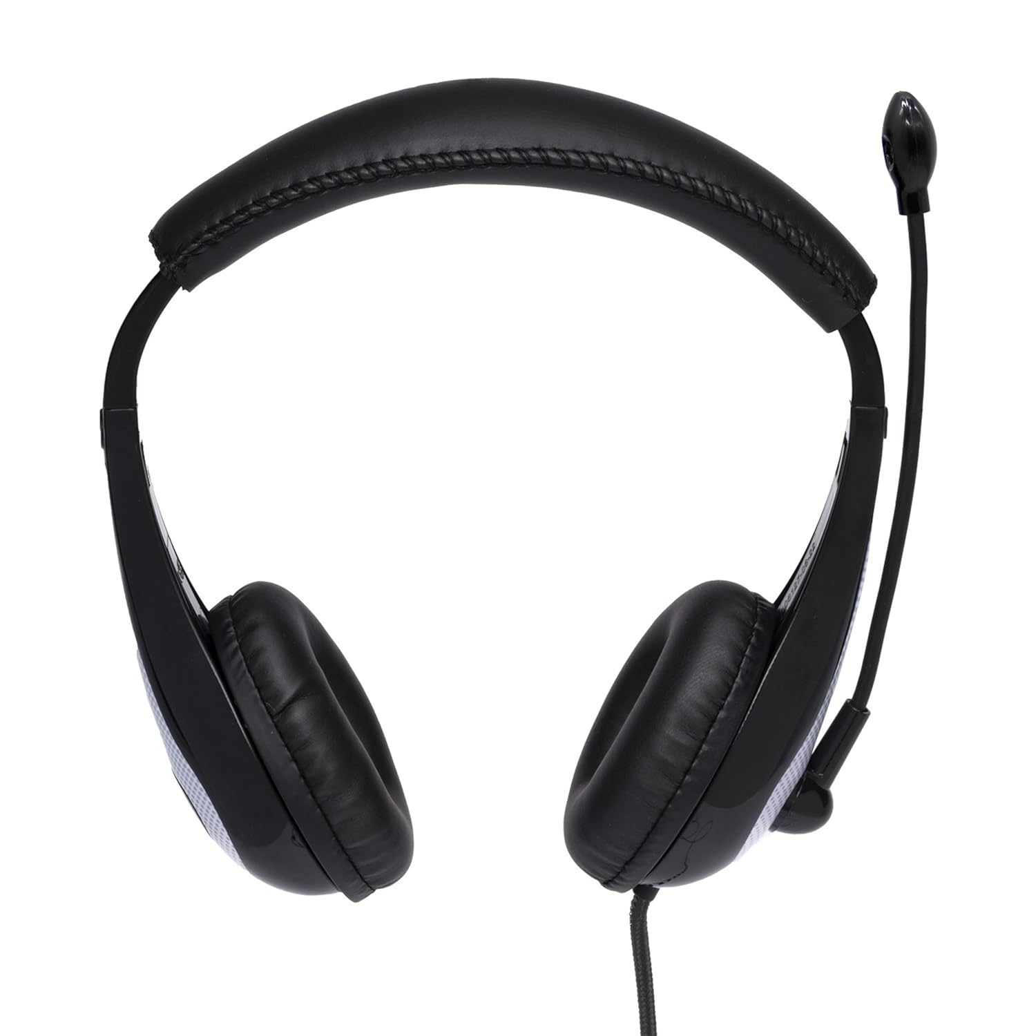 Avid Avid AE-36 White Headset with Adjustable Boom Microphone for School Classroom Education Testing and Assessment - View 5 of 8