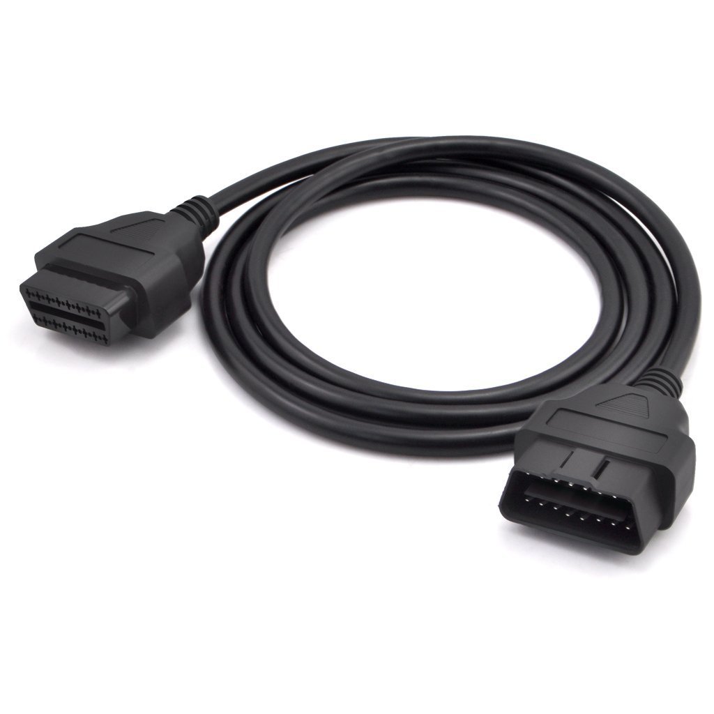 iKKEGOL iKKEGOL 5ft OBD-II 16 Pin Extension Cable - Auto Car Diagnostic Adapter 1.5M Male to Female