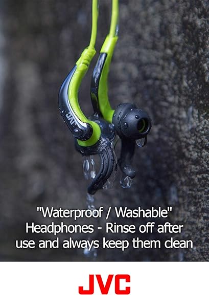 JVC JVC HA-ETX30W Extreme Fitness Headphones Review: Best White/Orange Workout Earbuds - View 3 of 6