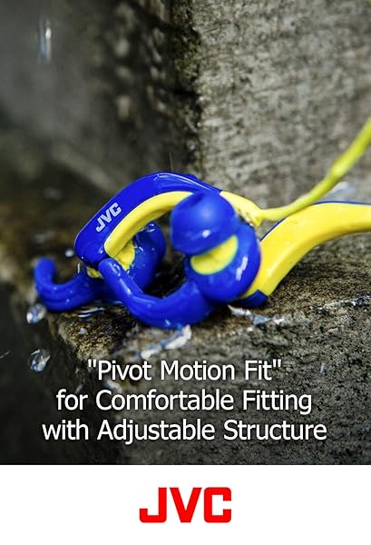 JVC JVC HA-ETX30W Extreme Fitness Headphones Review: Best White/Orange Workout Earbuds - View 4 of 6