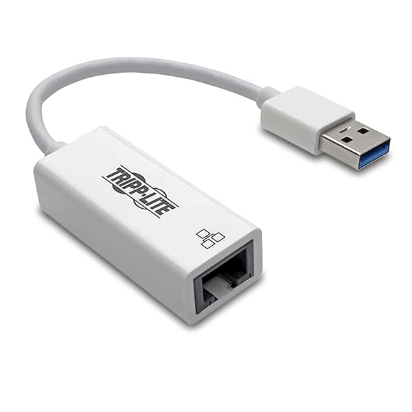 TRIPP LITE TRIPP LITE USB 3.0 SuperSpeed to Gigabit Ethernet Adapter - Fast Network Connectivity (U336-000-GBW) - View 2 of 7