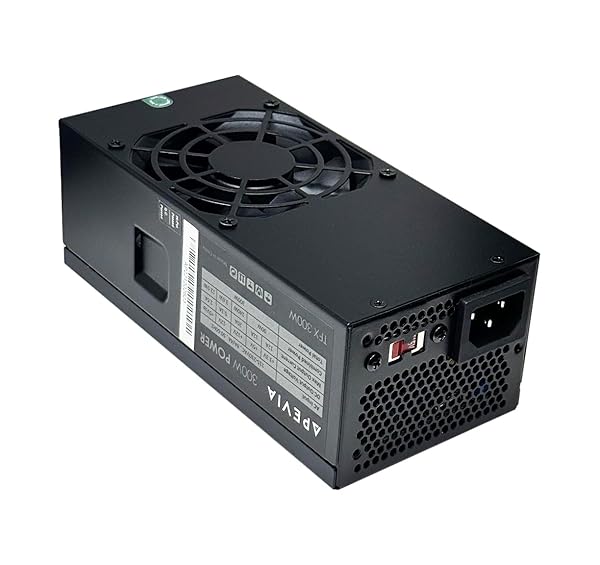 Apevia Apevia TFX-AP300W 300W Flex ATX Power Supply - 115-230V AC, 20/24Pin, SATA, Peripheral & Floppy Connectors