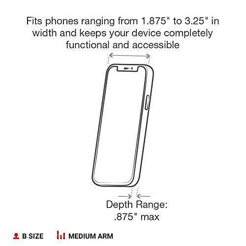 RAM MOUNTS RAM Mounts X-Grip Phone Mount with Twist-Lock Suction Cup for Vehicle Windshields - RAP-B-166-UN7U - View 8 of 10