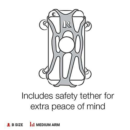 RAM MOUNTS RAM Mounts X-Grip Phone Mount with Twist-Lock Suction Cup for Vehicle Windshields - RAP-B-166-UN7U - View 9 of 10