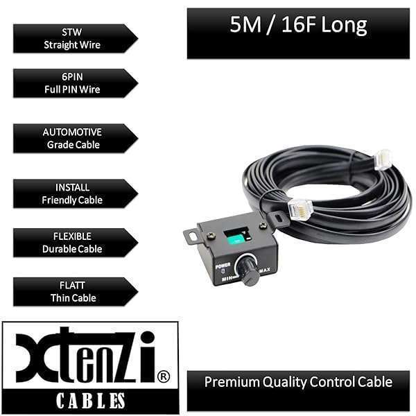 Xtenzi Xtenzi Replacement Remote Knob for Image Dynamics Q Series Amplifier - Enhance Your Audio Experience - View 8 of 11