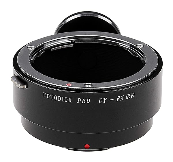 Fotodiox Pro C/Y Lens Mount Adapter for Fujifilm X Cameras - X-Pro1, X-E1, X-Mount Compatibility