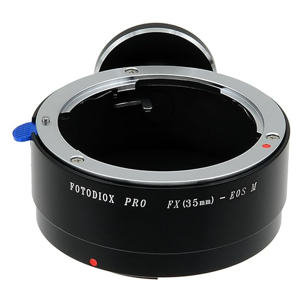 Fotodiox FX35 Lens Mount Adapter: Fuji X-Mount 35mm to Canon EOS M Compatibility