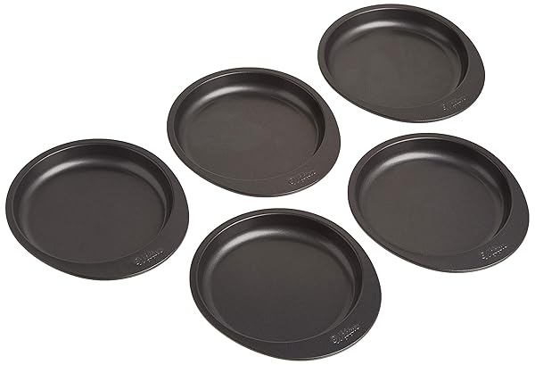 Wilton Wilton Easy Layers 5-Piece 6-Inch Layer Cake Pan Set - Perfect for Delicious Cakes!