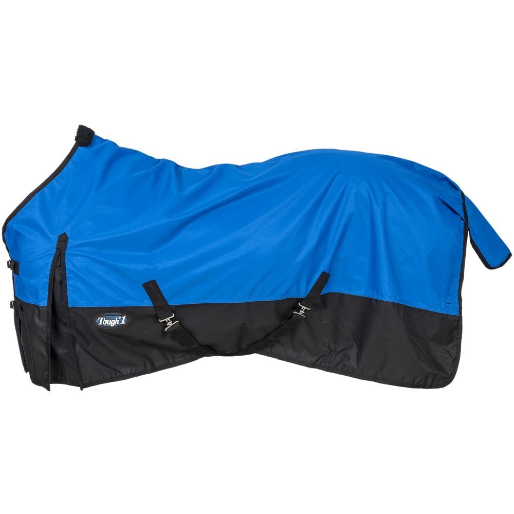 Tough 1 Tough 1 600 Denier Water Resistant Horse Sheet Blue Royal 84 Inch Durable Protection for Your Horse