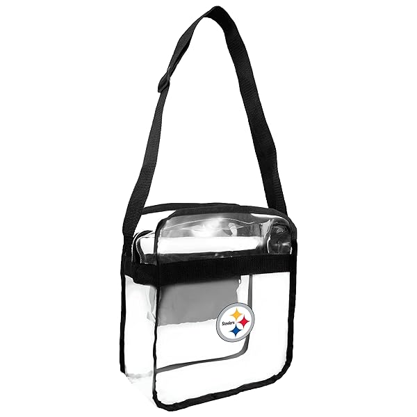 Littlearth Shop Littlearth New England Patriots NFL Clear Carryall Crossbody Bag - Perfect for Game Day!