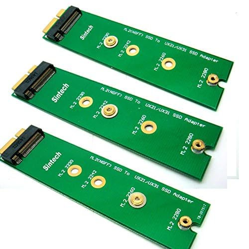 Sintech Upgrade Your Asus Zenbook UX31/UX21 with Sintech NGFF M.2 18Pin Card - Replace Sandisk SD5se2 & ADATA XM11 SSD - View 4 of 7