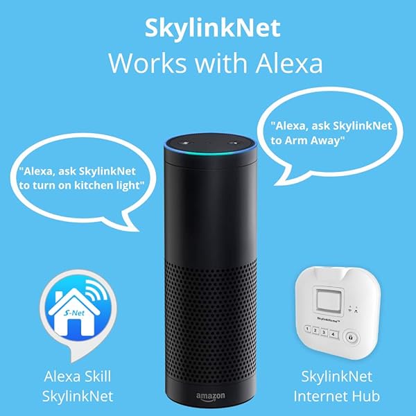 SKYLINK SK-200 SkylinkNet Wireless Alarm System: Smart Home Security with No Monthly Fees for iOS & Android - View 5 of 9
