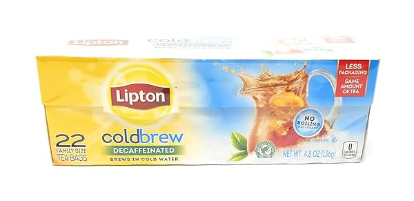 Lipton Discover Lipton Decaffeinated Tea Bags: Enjoy Flavorful, Caffeine-Free Relaxation Anytime!