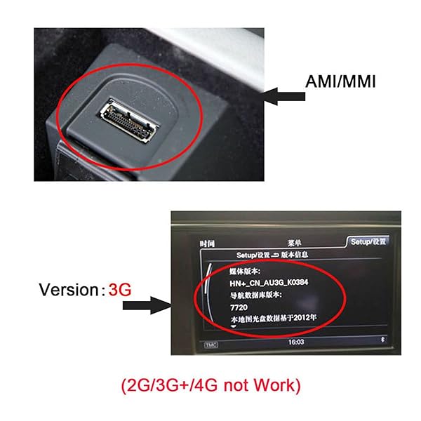 chenyang Chenyang AMI to USB Cable for VW Audi A4 A6 Q5 Q7 (2014) - MDI USB AUX Flash Drive Adapter - View 3 of 7