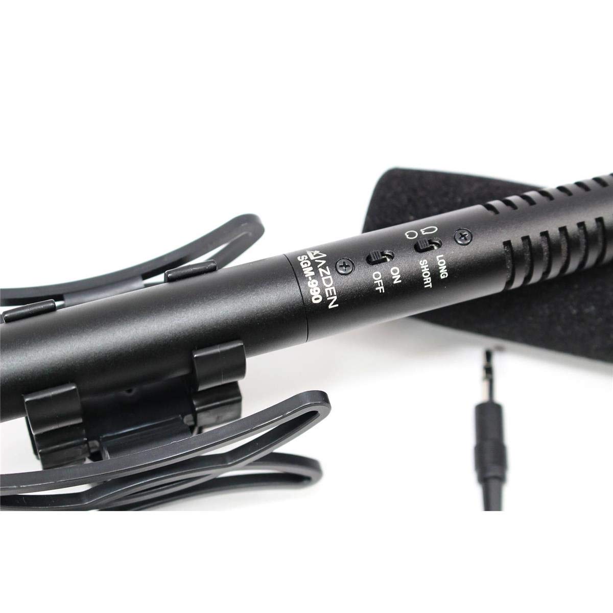 AZDEN Azden SGM-990I Supercardioid Omni Shotgun Microphone with 2 Position Switch for Professional Audio Recording - View 3 of 5