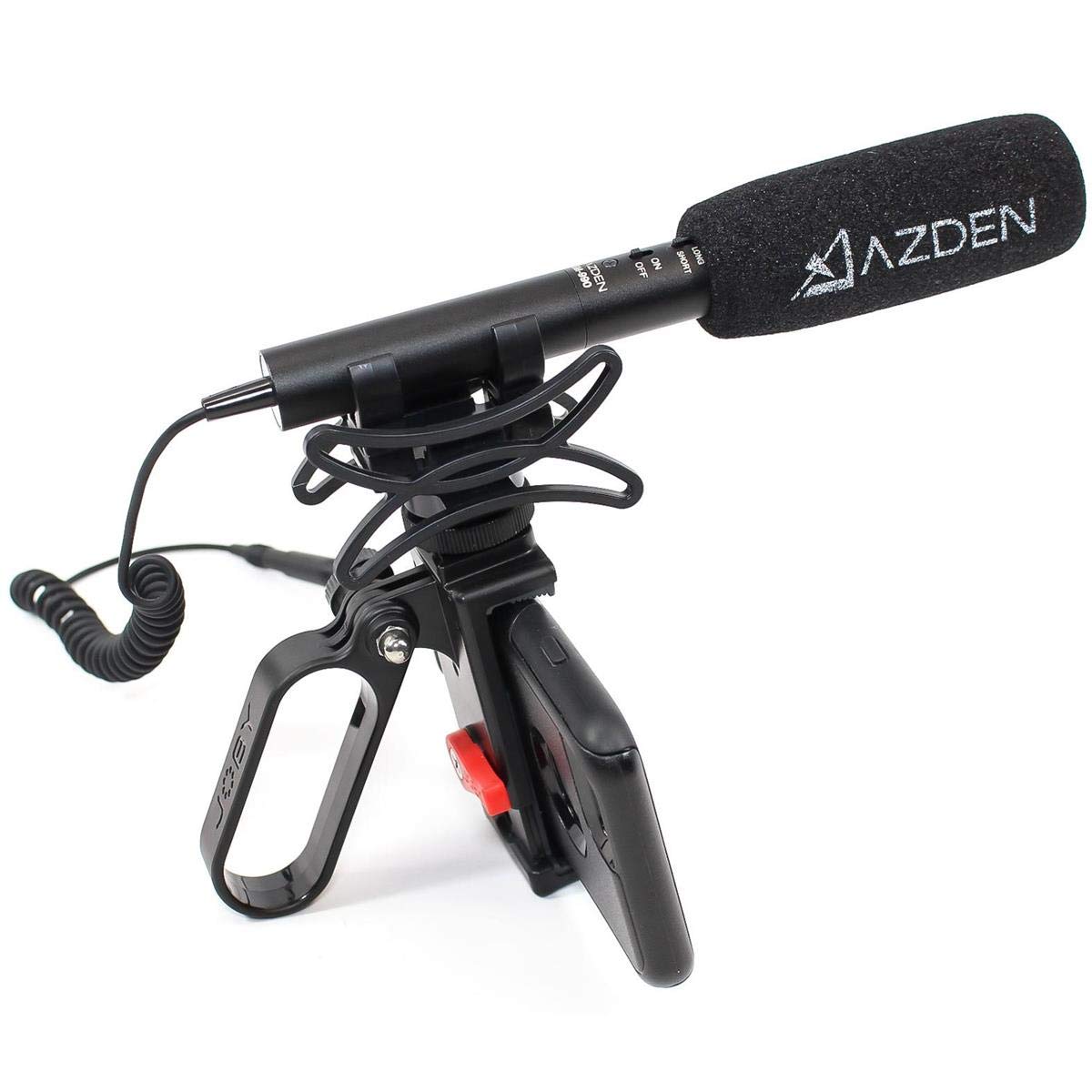 AZDEN Azden SGM-990I Supercardioid Omni Shotgun Microphone with 2 Position Switch for Professional Audio Recording - View 4 of 5