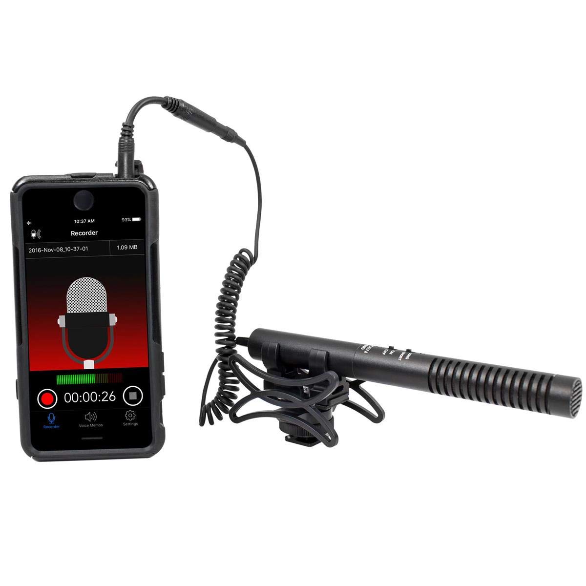AZDEN Azden SGM-990I Supercardioid Omni Shotgun Microphone with 2 Position Switch for Professional Audio Recording - View 5 of 5