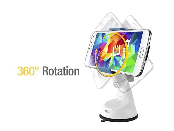 Cellet Best Car Windshield & Dashboard Phone Holder: Suction Cup Mount for iPhone, Samsung, Google Pixel - Perfect for Navigation - View 6 of 9