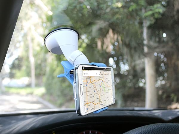 Cellet Best Car Windshield & Dashboard Phone Holder: Suction Cup Mount for iPhone, Samsung, Google Pixel - Perfect for Navigation - View 9 of 9